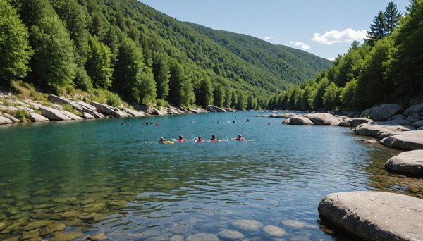 Où profiter d'une baignade 100% nature en Lozère ?